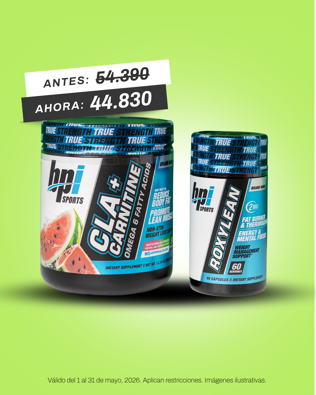 CLA+CARNITINA + ROXY LEAN