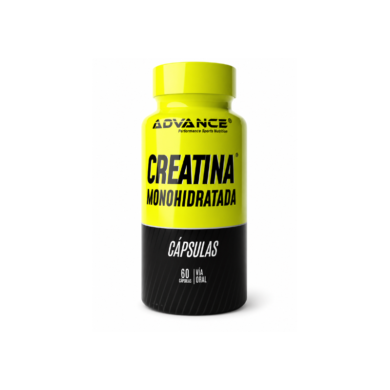 ADVANCE SPORTS NUTRITION CREATINA MONOHIDRATADA 60 CAPSULAS