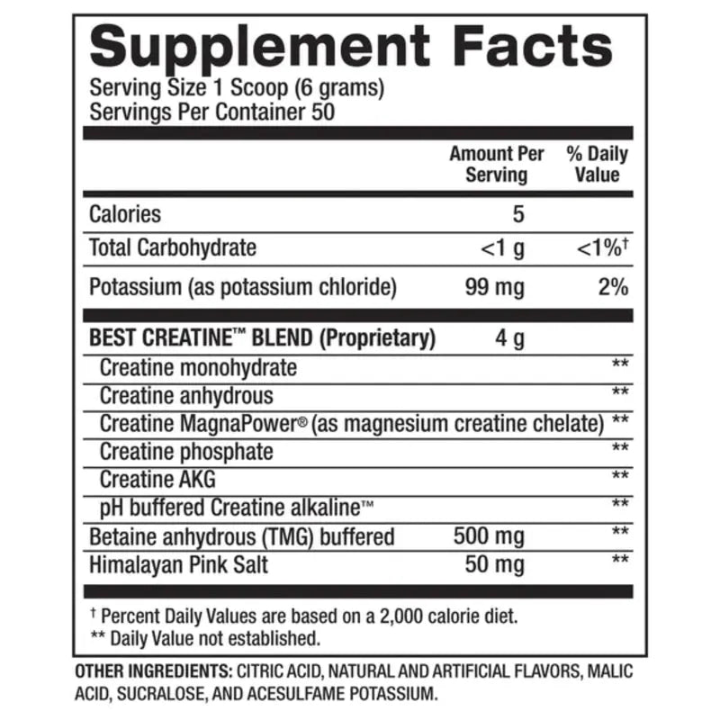 BPI SPORTS BEST CREATINA