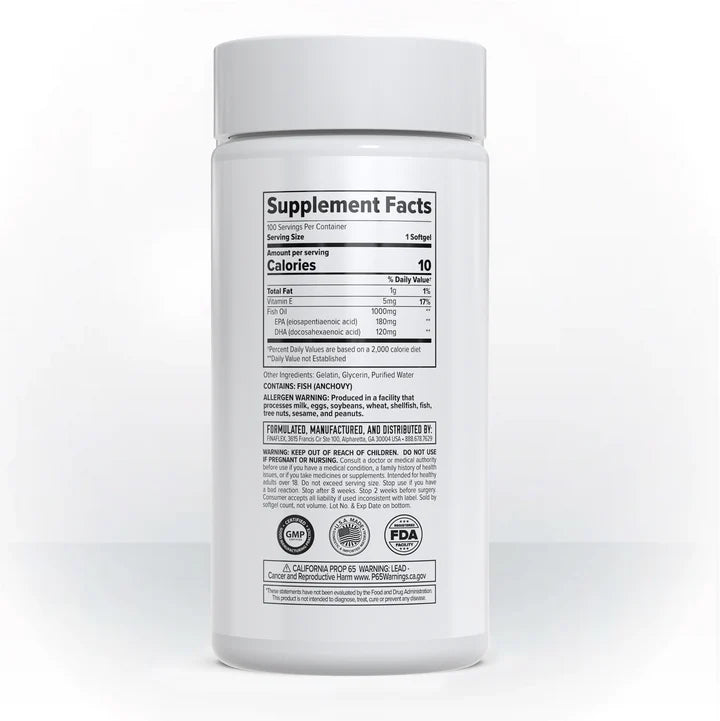 FINAFLEX FISH OIL 100 CAPS