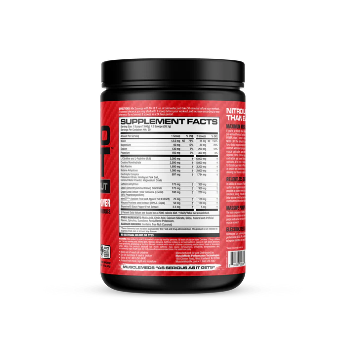 MUSCLEMEDS NITROLIFT