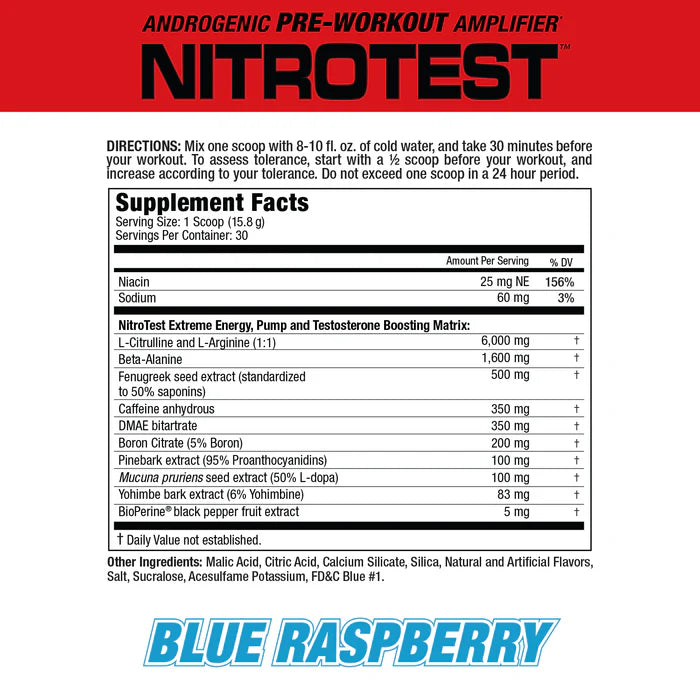 MUSCLEMEDS NITROTEST