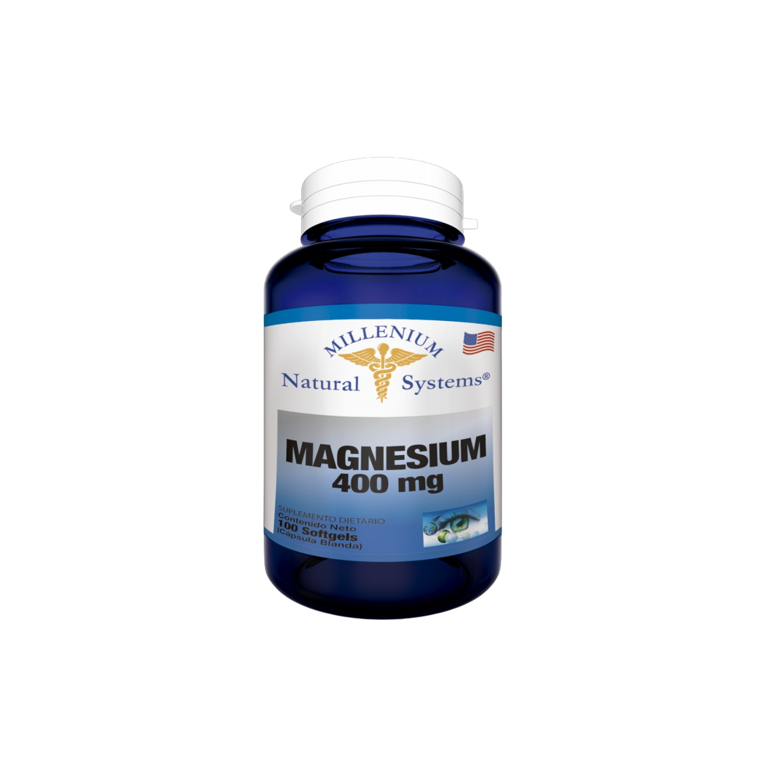 NATURAL SYSTEMS MAGNESIUM 400 Mg 100 CAPS