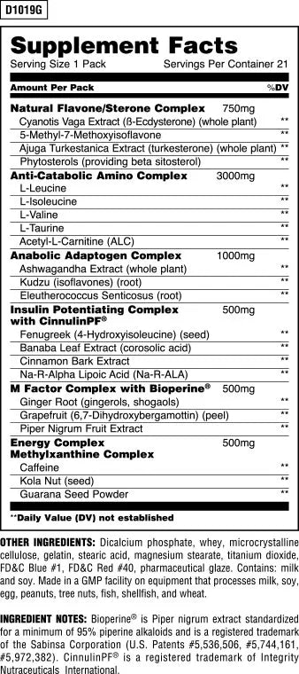 Universal Nutrición Animal M-STAK