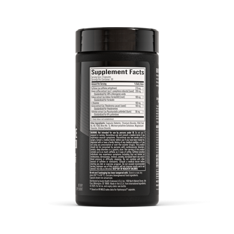 MUSCLETECH HYDROXYCUT 100 CAPS