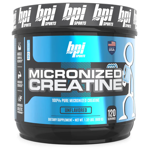 BPI SPORTS Creatina Micronizada - Monohidratada 120 Servidas