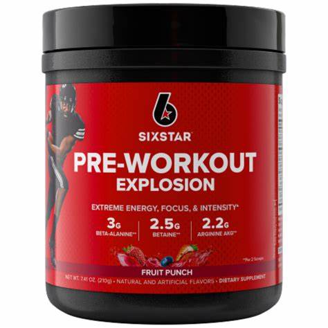 SIX STAR PRE WORKOUT EXPLOSION