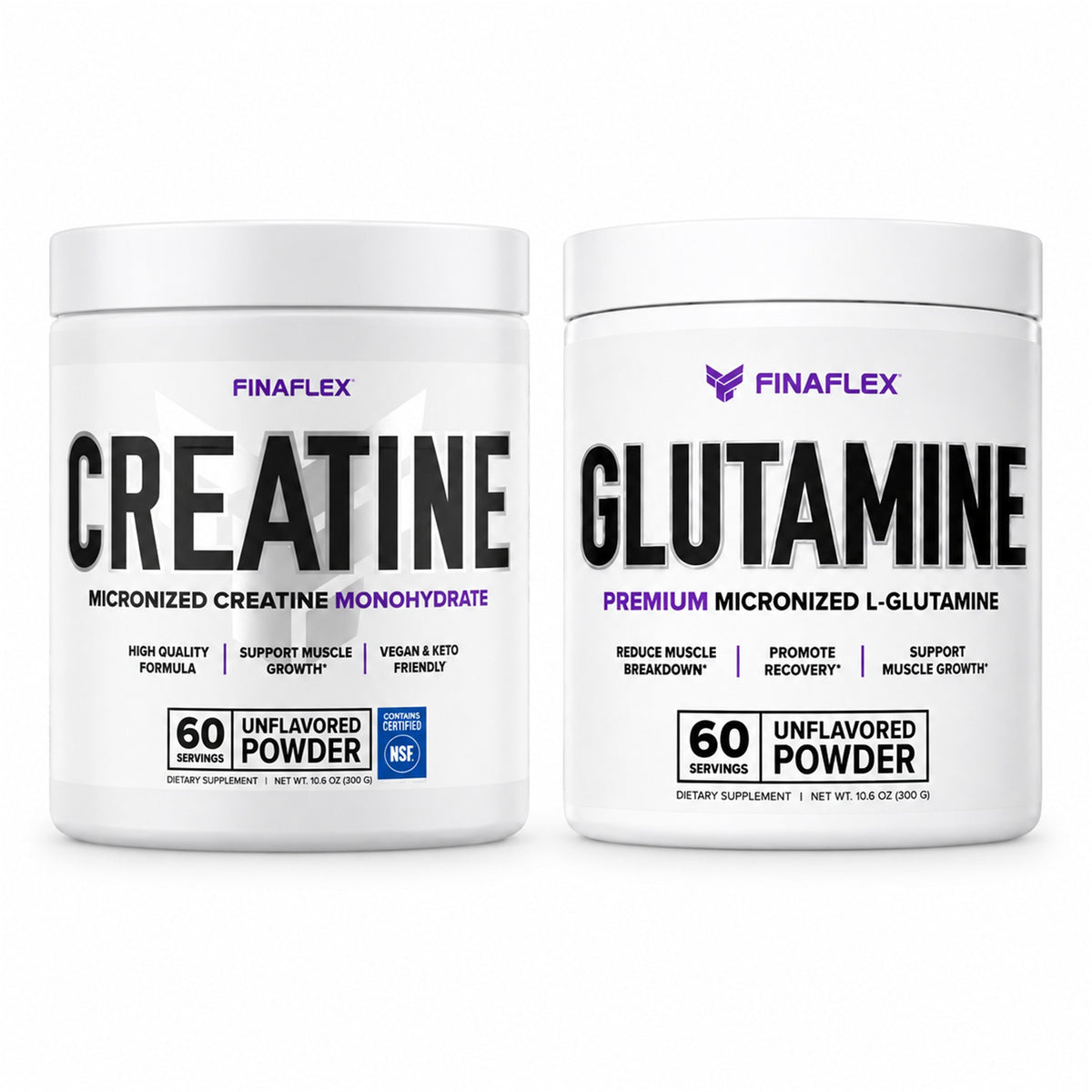 COMBO FINAFLEX – CREATINA + GLUTAMINA