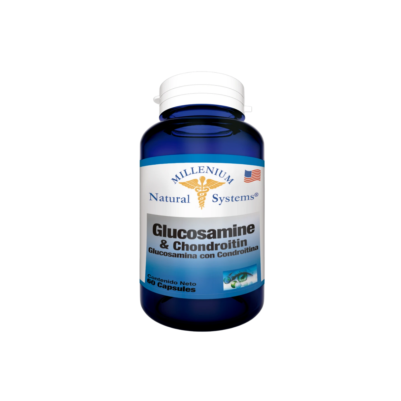 NATURAL SYSTEMS GLUCOSAMINE + CHONDROITIN 60 CAPS