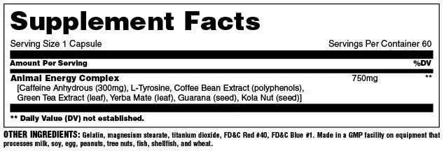 Universal Nutrición Animal Energy