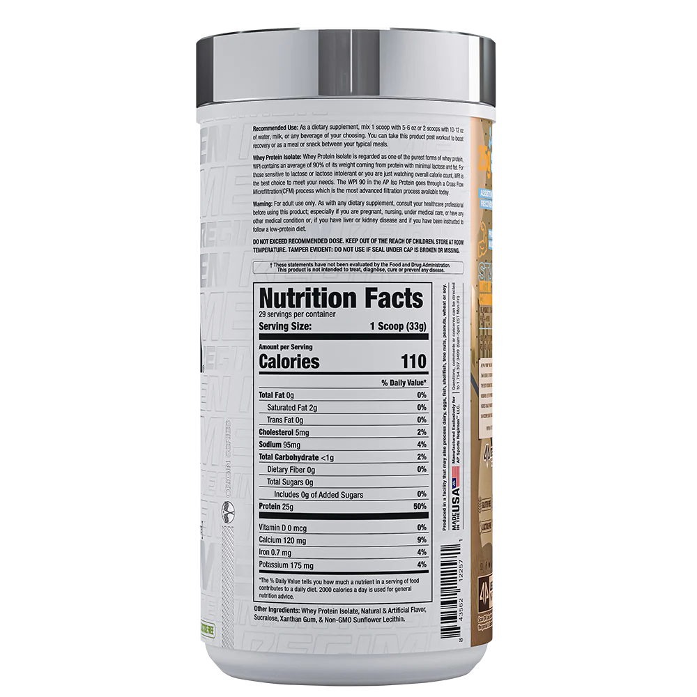 ALPHA PRIME REGIMEN ISO PROTEIN
